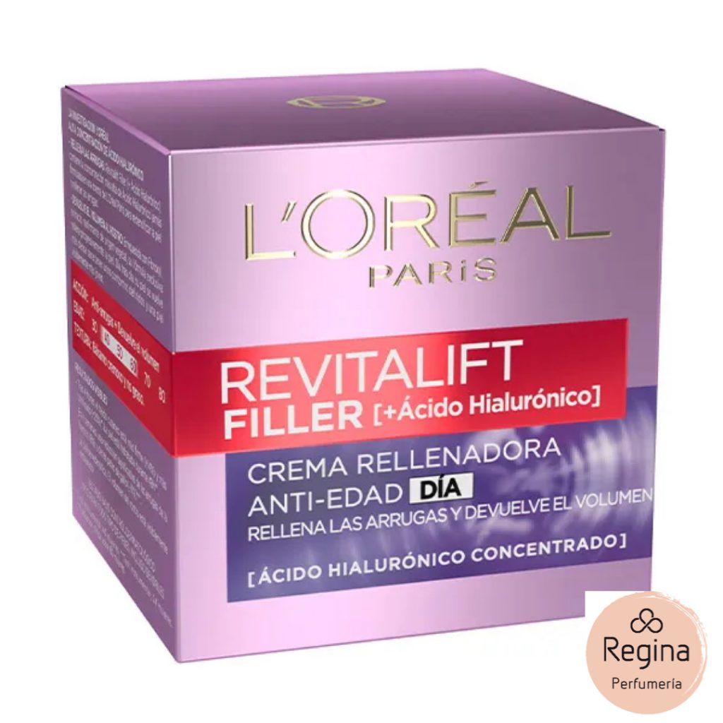 Loreal Paris Revitalift Filler Crema Día Anti Arrugas 50 Ml • Perfumeria Regina